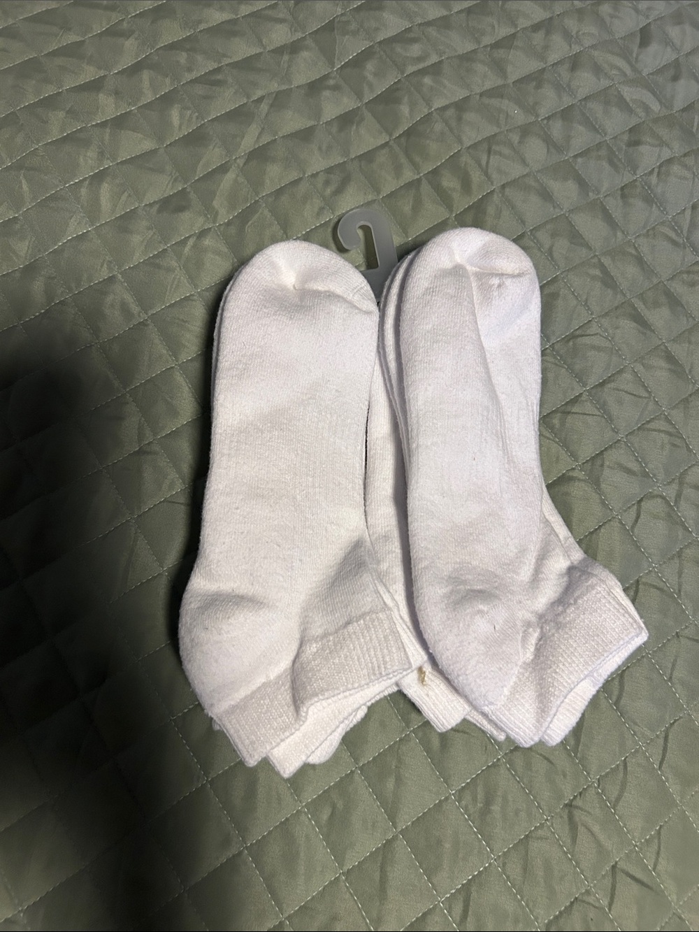 White Low-Cut Men's Socks - Pack of 6